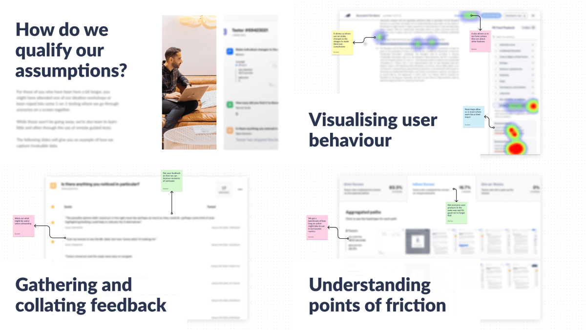 Examples of different insights